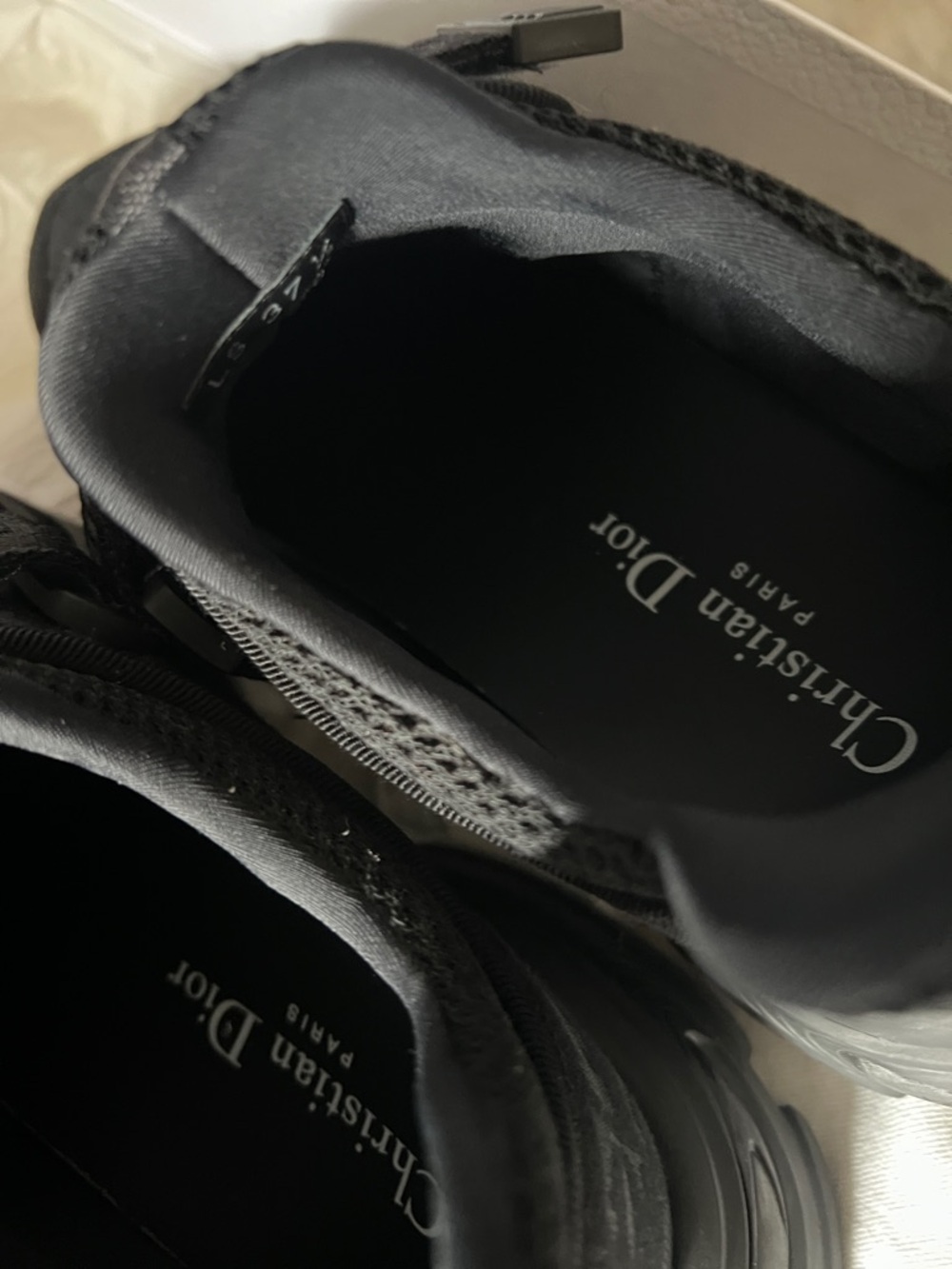 Dior Black women’s Strap Sneakers - Picture 6 of 9